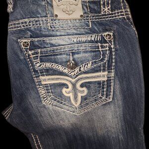 Mens Rock Revival jeans